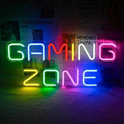 Beamix Gamepad LED Neon Sign for Gamer Room Decor