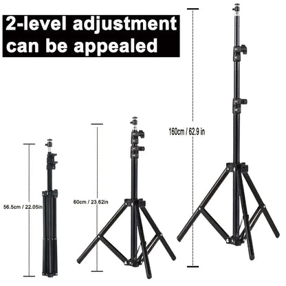 Beamix Travel Tripod Stand (Extendable 160cm)