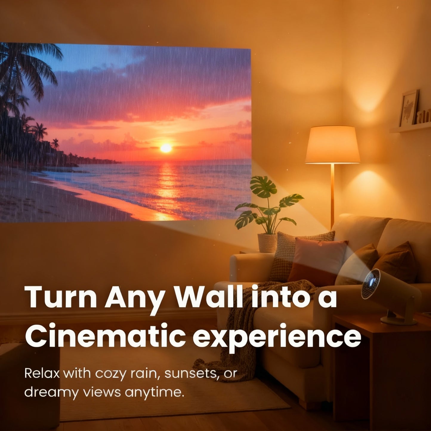 Beamix mini projector (2025 Upgraded Model)