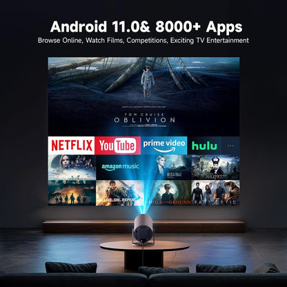 Beamix mini projector (2025 Upgraded Model)