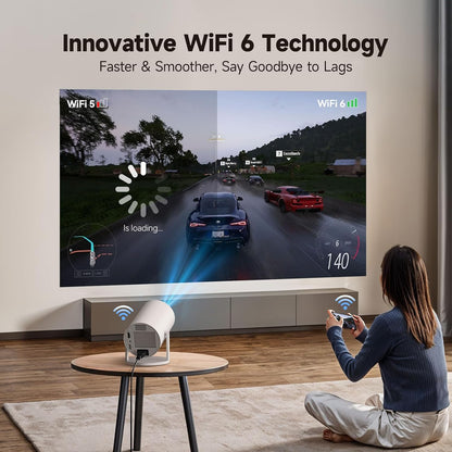 Beamix mini projector (2025 Upgraded Model)