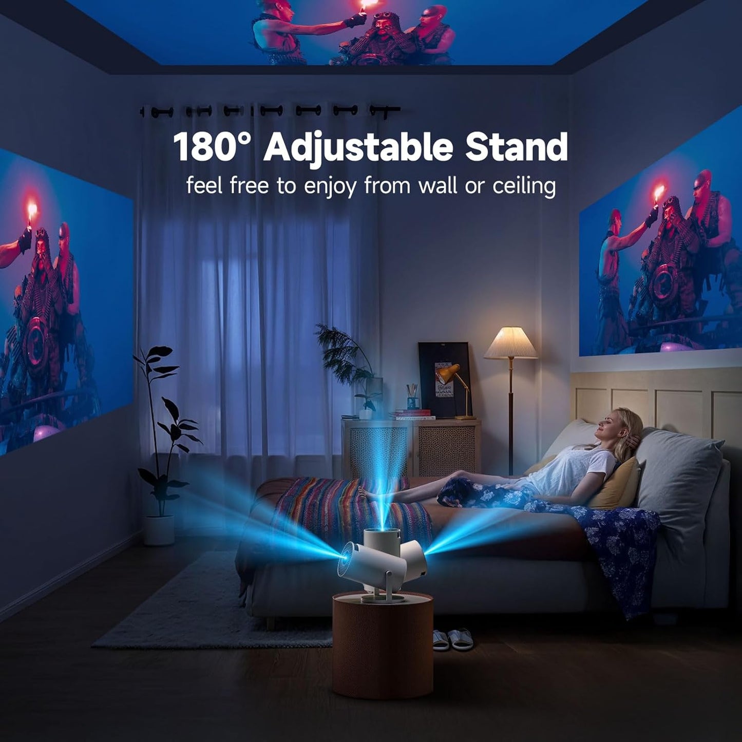 Beamix mini projector (2025 Upgraded Model)